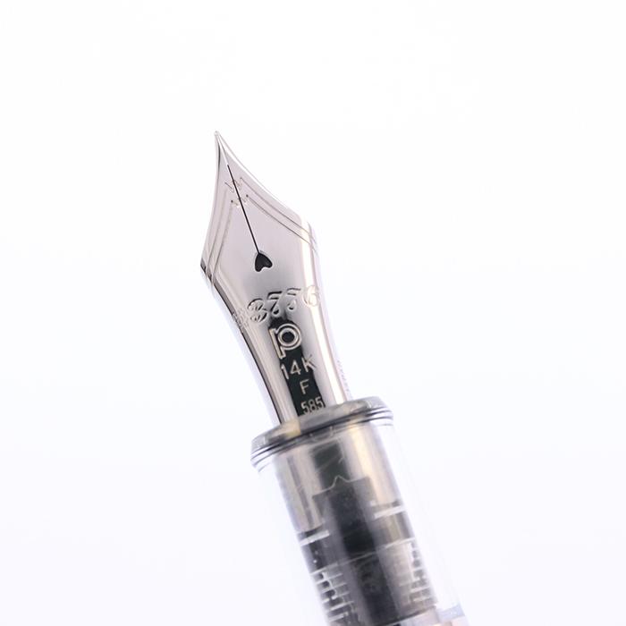 万年筆 プラチナ #3776 センチュリー 富士五湖 本栖 レイククリスタル