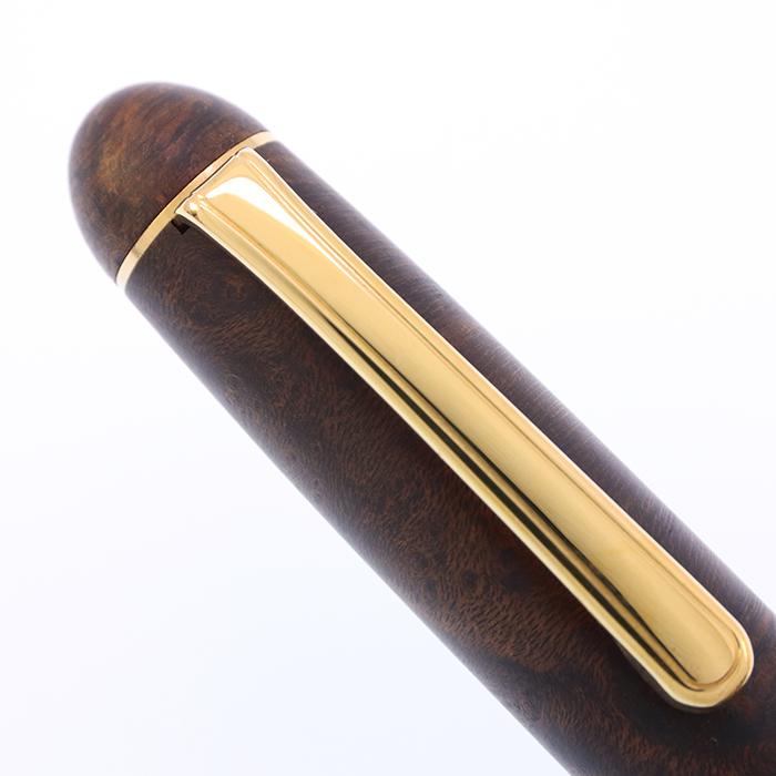 万年筆 プラチナ #3776 アカブライヤー 濃 太字 中古-難有品 : KINGDOM