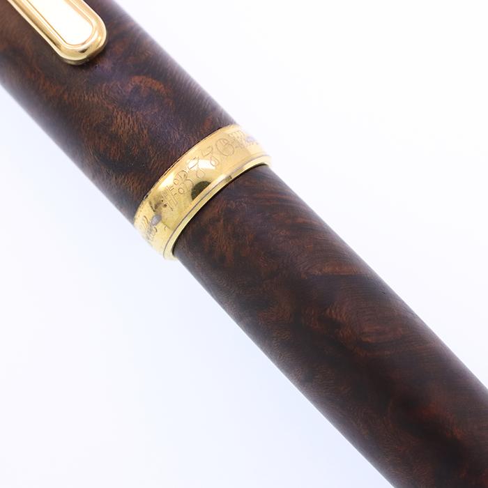 万年筆 プラチナ #3776 アカブライヤー 濃 太字 中古-難有品 : KINGDOM