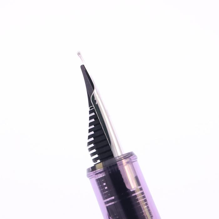 万年筆 プラチナ #3776 センチュリー 富士旬景 紫雲 太字 中古-美品