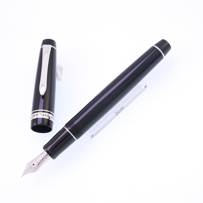 PILOT（パイロット） 万年筆 カスタム ヘリテイジ912 ブラック