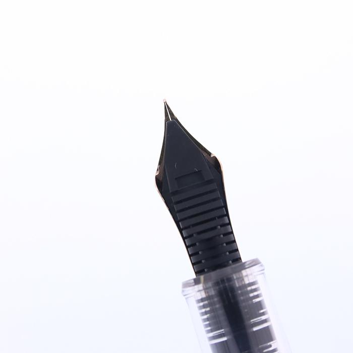 万年筆 プラチナ #3776 センチュリー NICEニース ロゼ 細字 中古-美品