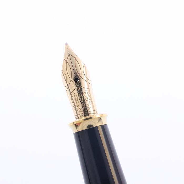 CROSS（クロス） 万年筆 タウンゼント 18金張 14K/M 中古-並品 SAS対象