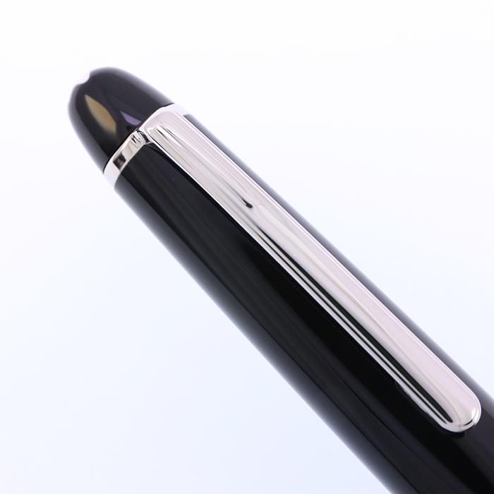 モンブラン P145 クラシック 万年筆 プラチナライン 14金ニブ F（細字