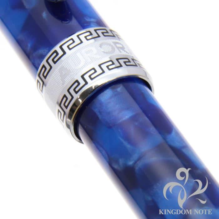 AURORA オプティマ ソリッドシルバー No.988 ボールペン 純銀 アウロラ