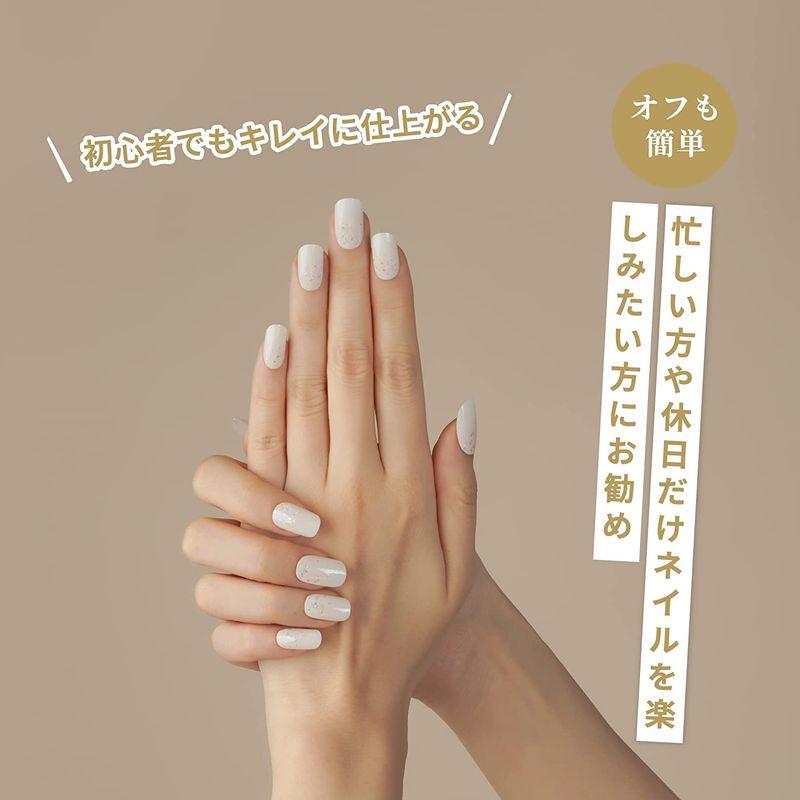 正規正規DANNI&TONI 薄型ジェルネイルシール 半硬化タイプ 手用防水2週間持続 自宅ネイルシール 無臭 SGS認定済み セルフジェルネイル ネイルアート ICE GEL アイスジェル ジェルブラシ ライナー(キャップ付き) IG-504S