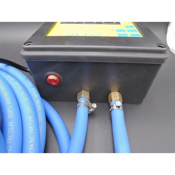 30日保証 自動タイヤ充填器 200V タイヤ交換 自動空気入れ エアゲージ