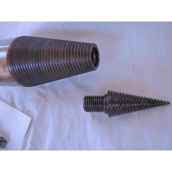 自作薪割り機用 ドリルセット 自作スクリュー コーンスプリッター 薪割り機_3