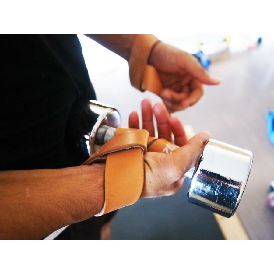 king2ring リストストラップ 本革 レザー 筋トレ グッズ 筋トレ 器具