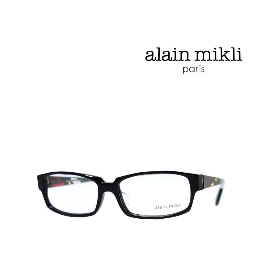 alain mikli】 アランミクリ メガネフレーム A00700J 002 ブラック 