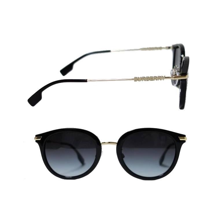 【BURBERRY】バーバリー　サングラス　BE4398D　3001/8G　ブラック・ゴールド　国内正規品 BURBERRY
