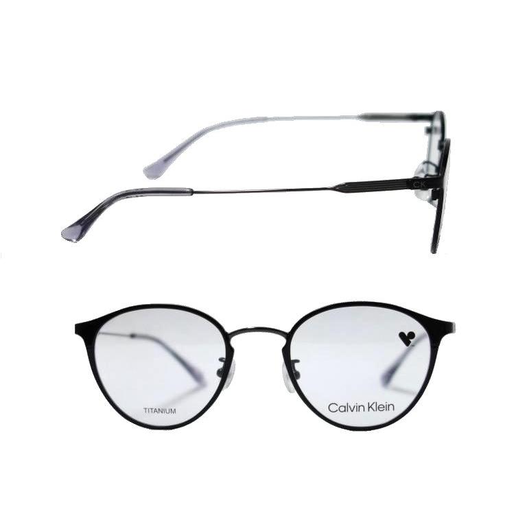 【Calvin Klein】　カルバンクライン　メガネフレーム　CK23121LB　001　ブラック　TITANUM製　国内正規品 | Calvin Klein | 01