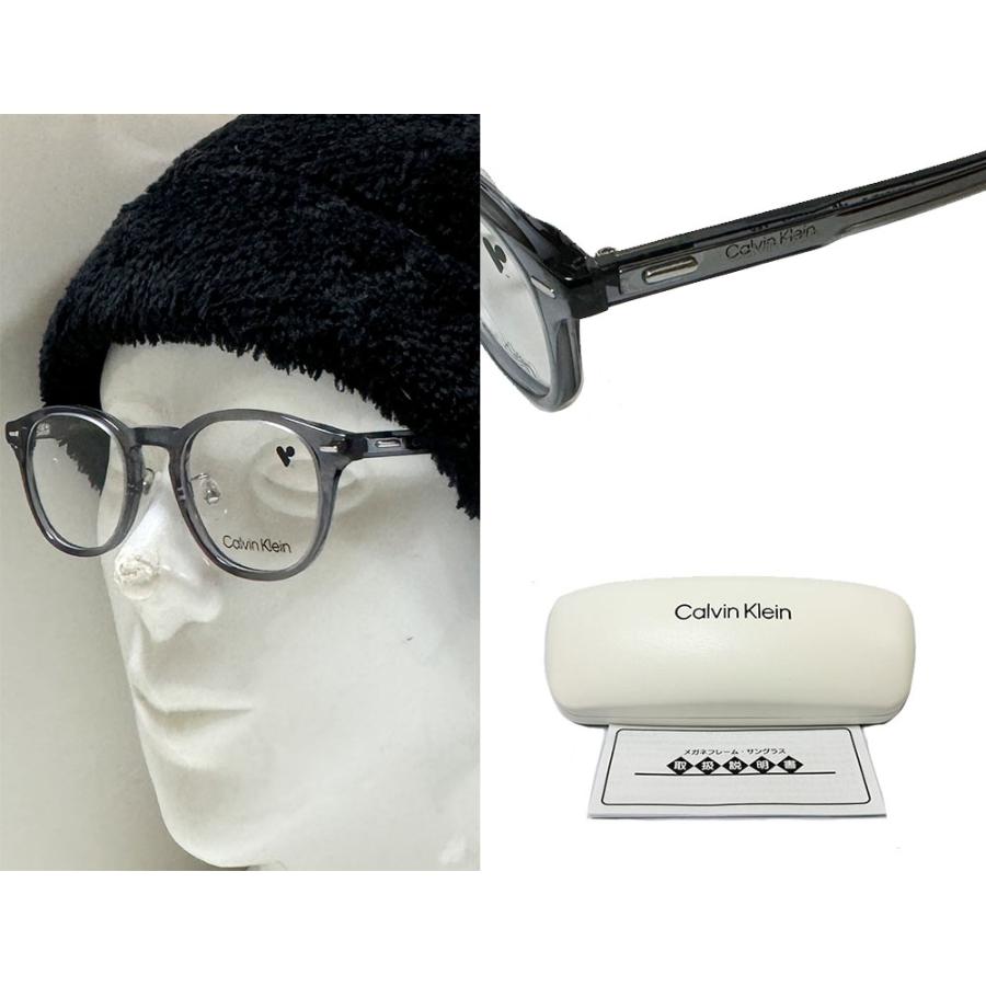【Calvin Klein】　カルバンクライン　メガネフレーム　CK24527LB　033　クリアグレー　国内正規品 | Calvin Klein | 02