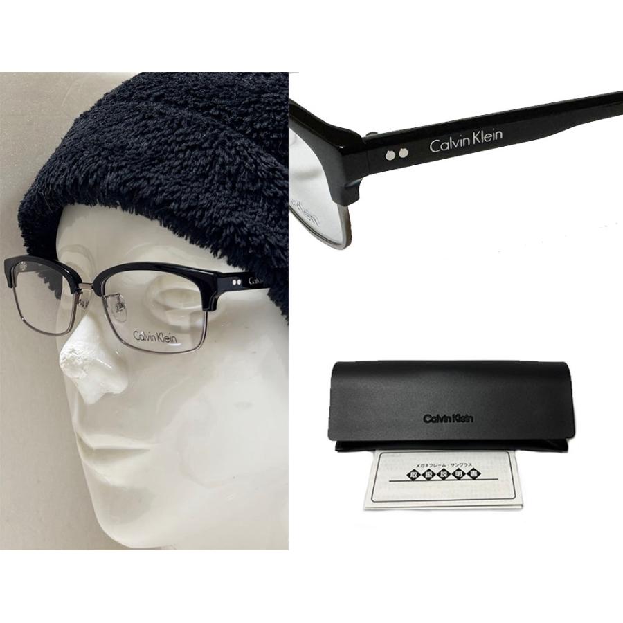 【Calvin Klein】カルバンクライン　メガネフレーム　CK5467A　001　ブラック・グレー　国内正規品 | Calvin Klein | 02
