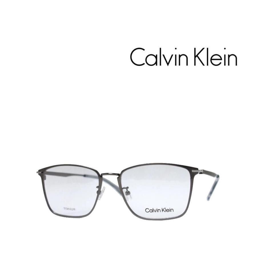 【Calvin Klein】　カルバンクライン　メガネフレーム　CK21137A　014　マットグレー　TITANUM製　国内正規品 | Calvin Klein