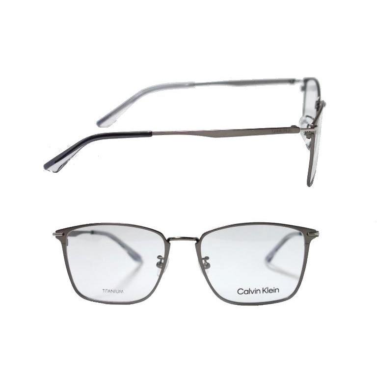 【Calvin Klein】 カルバンクライン メガネフレーム CK21137A 014 マットグレー TITANUM製 国内正規品