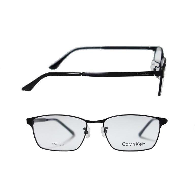 【Calvin Klein】　カルバンクライン　メガネフレーム　CK21138A　001　マットブラック　TITANUM製　国内正規品 | Calvin Klein | 01