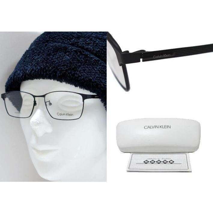 【Calvin Klein】　カルバンクライン　メガネフレーム　CK21138A　001　マットブラック　TITANUM製　国内正規品 | Calvin Klein | 02