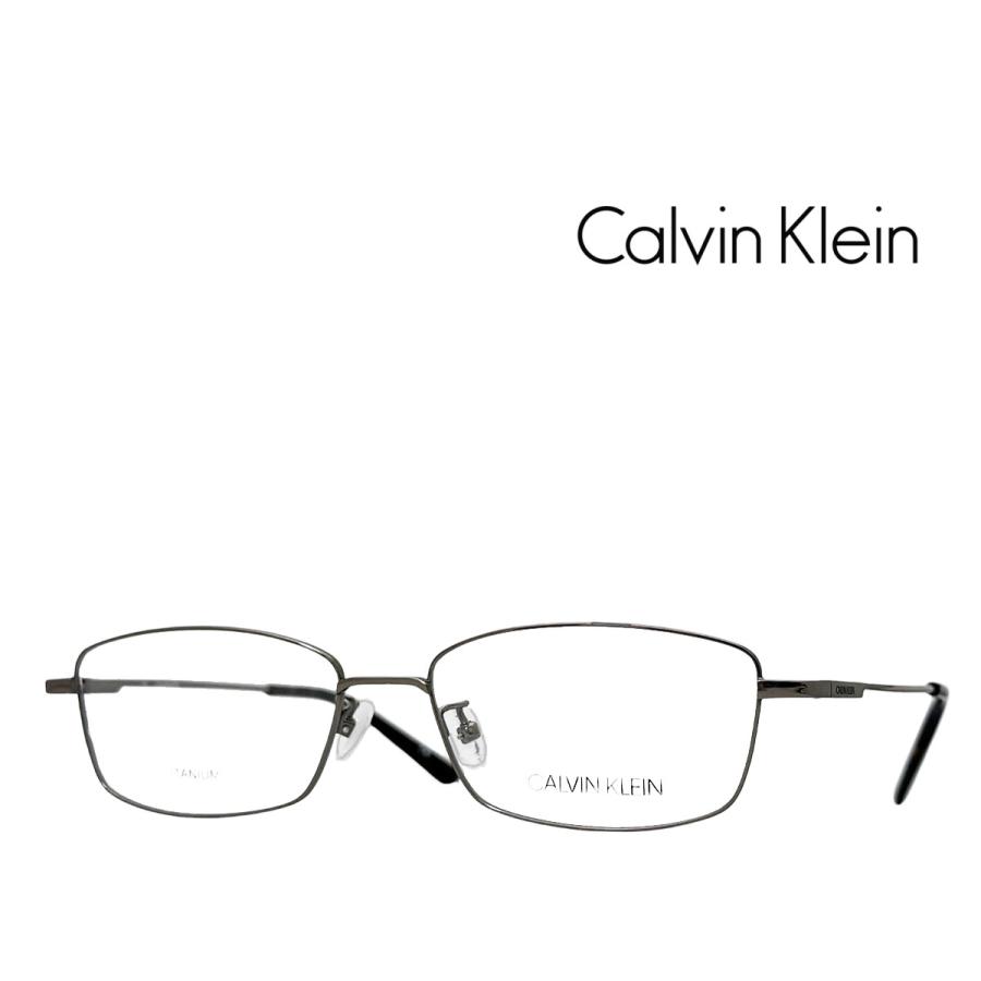 【Calvin Klein】　カルバンクライン　メガネフレーム　CK21114A　008　ライトグレー　TITANUM製　国内正規品 | Calvin Klein