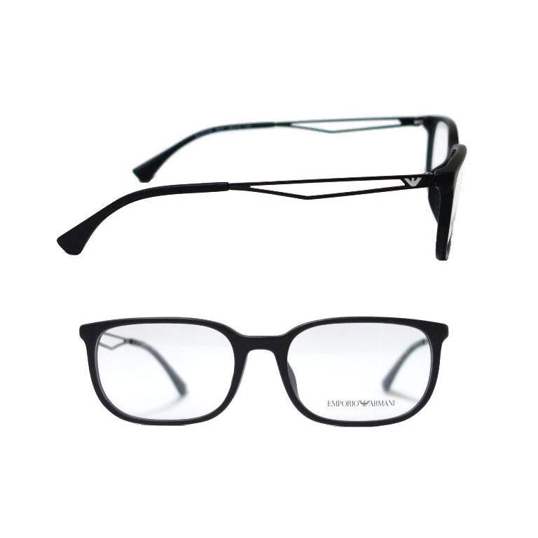EMPORIO ARMANI EA3174F 55サイズ スポーツメガネ 黒系