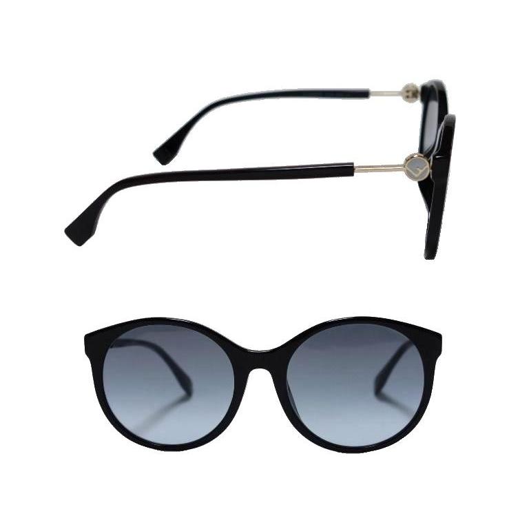 FENDI】 フェンディ サングラス FF0362/F/S 807 ブラック アジアン