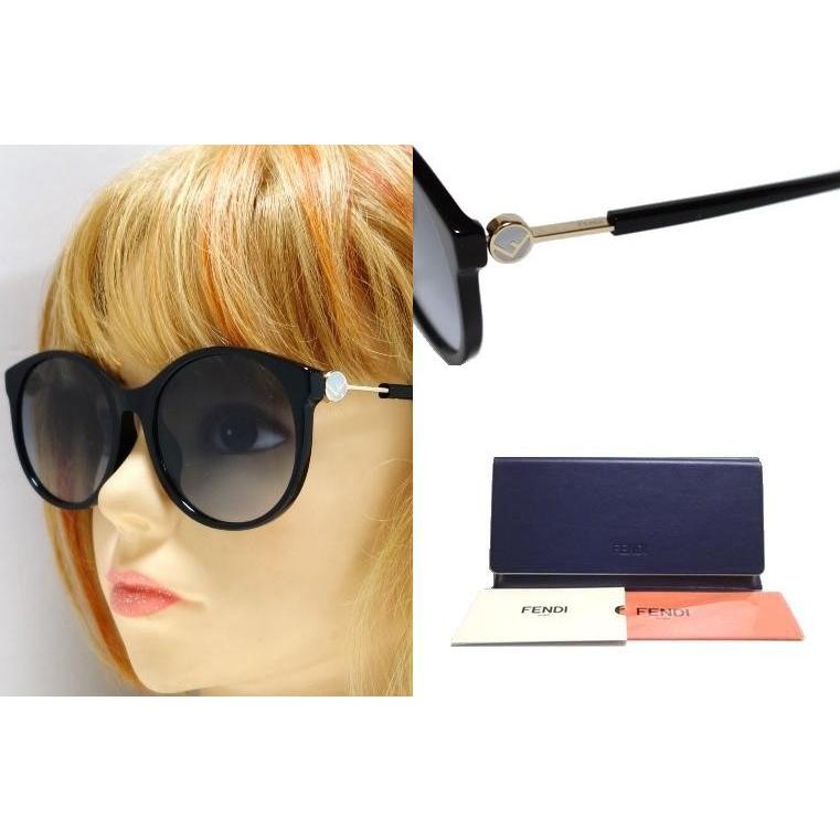 FENDI】 フェンディ サングラス FF0362/F/S 807 ブラック アジアン