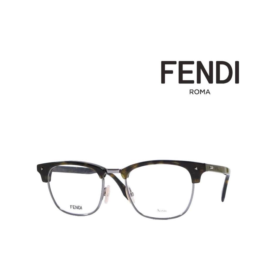 FENDI】 フェンディ メガネフレーム FF M0006 086 ハバナ 国内正規品  