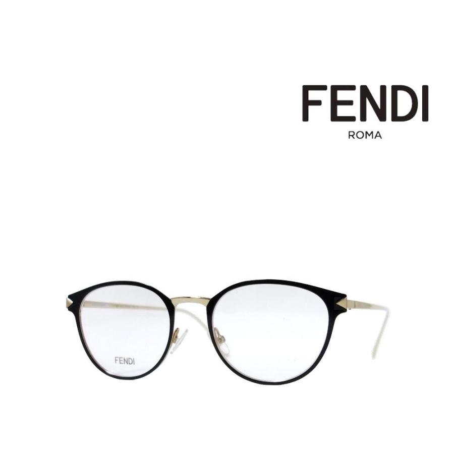 FENDI】 フェンディ メガネフレーム FF0167 F0G ブラック 国内正規品 