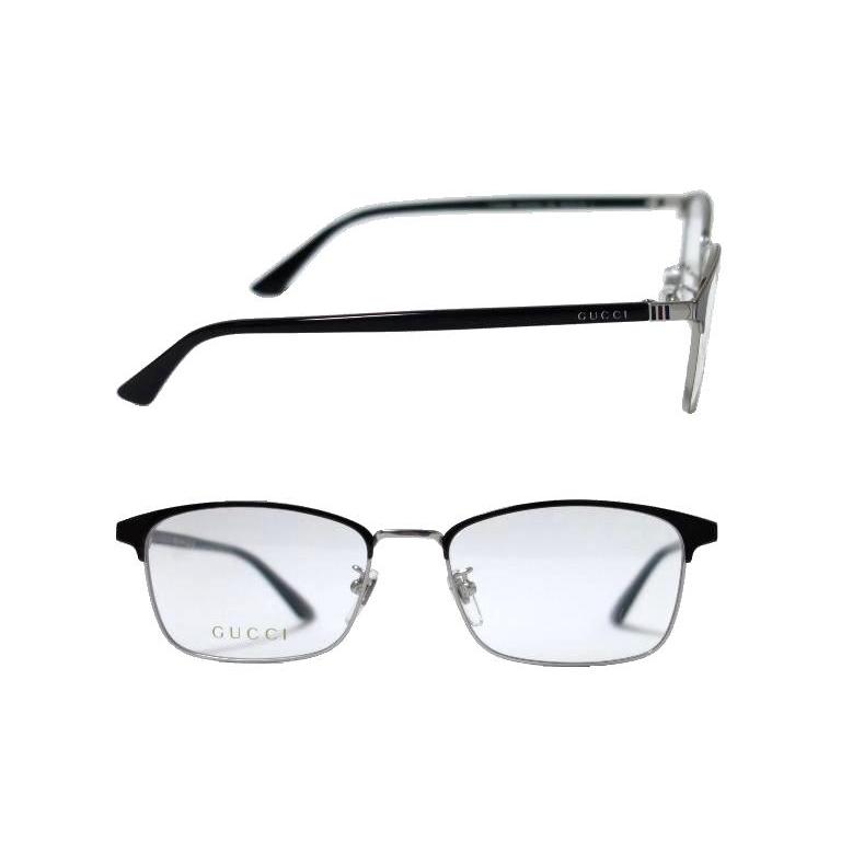 【GUCCI】　グッチ メガネフレーム　GG1475OJ　002　ブラック・シルバー　国内正規品 | GUCCI | 01