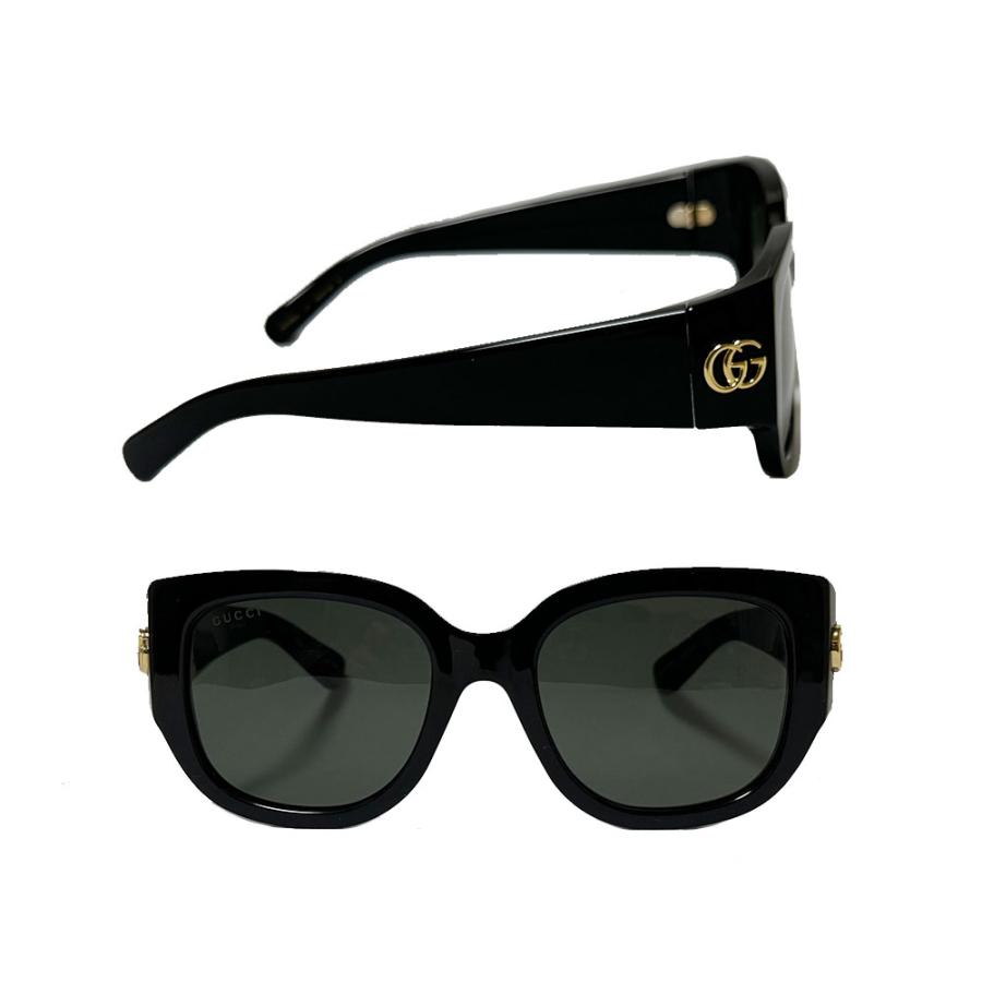 【美品】 グッチ サングラス GUCCI ブラック グッチ GUCCI サングラス インターナショナルフィット ブラック グレー
