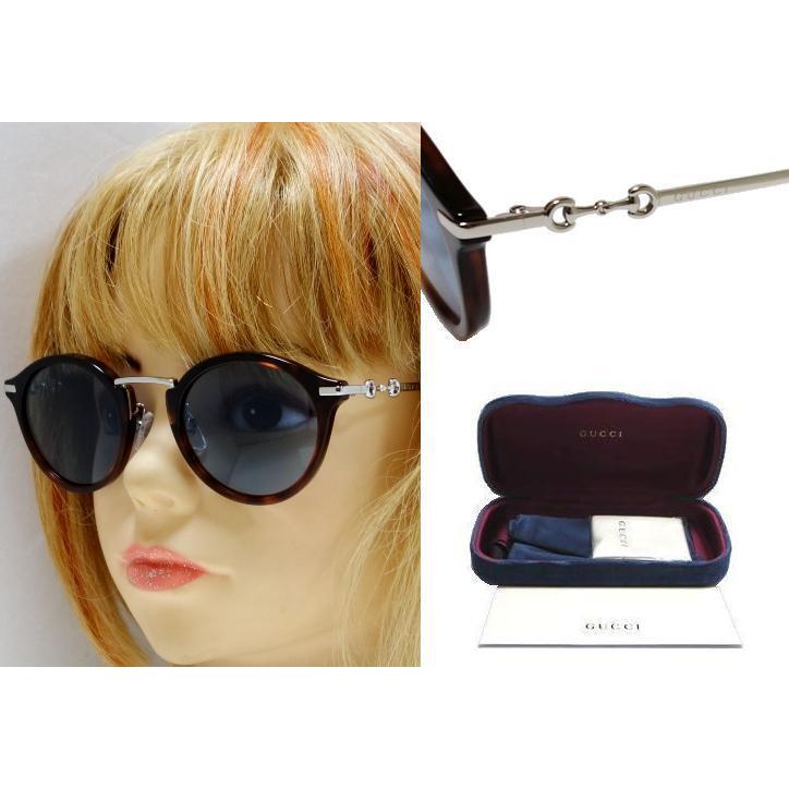 GUCCI 【GUCCI】 グッチ サングラス GG0917S 003 ハバナ・シルバー 