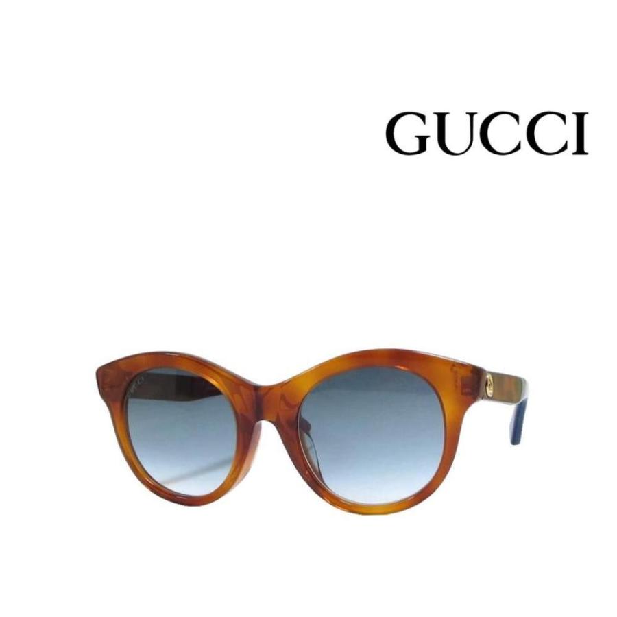 GUCCI 【GUCCI】 グッチ サングラス GG0169SA 004 アンバー アジアン 