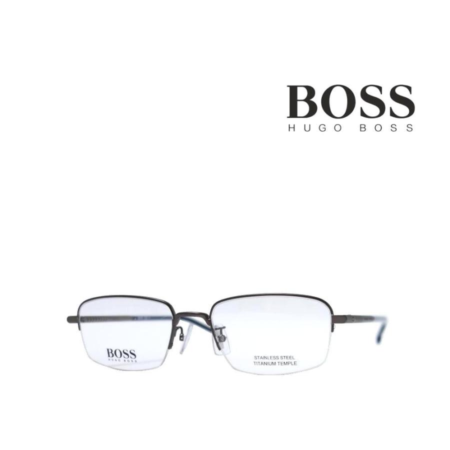 【HUGO BOSS】 ヒューゴ ボス メガネフレーム BOSS 1108/F R80 マットグレー 国内正規品 :hb087:キングラス