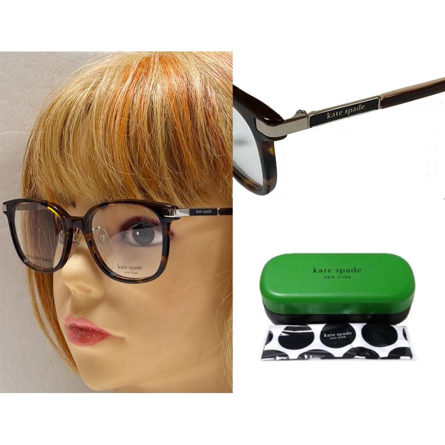 ケイトスペード メガネフレーム MYRNA2/FJ 086 ハバナ kate spade NEW YORK 【Kate spade】 ケイトスペード メガネ