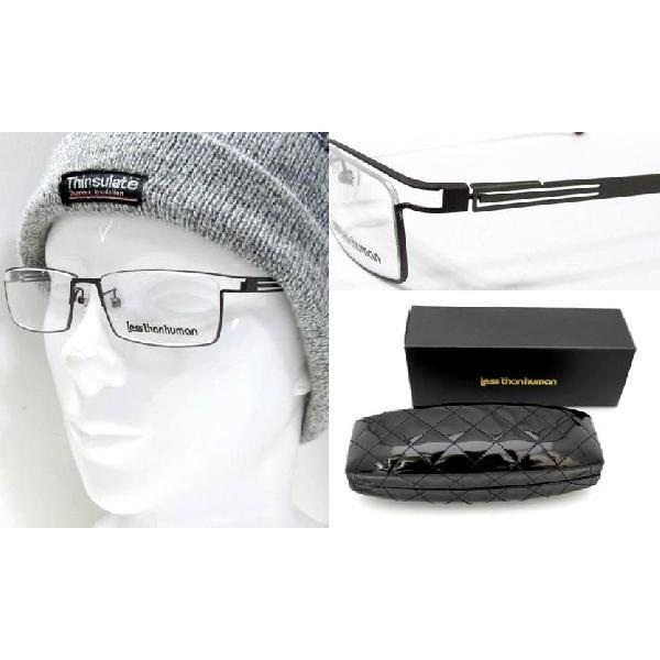 【LESS　THAN 　HUMAN】 レスザンヒューマン　メガネフレーム　　1391-n1109　  9525　マットレッドブラウン  　 | Less than human | 02