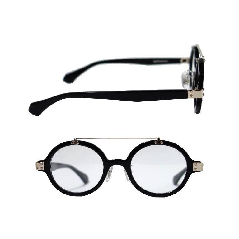 【LESS  THAN  HUMAN】 レスザンヒューマン　メガネフレーム　CIA　5188　ブラック・ゴールド | Less than human | 01