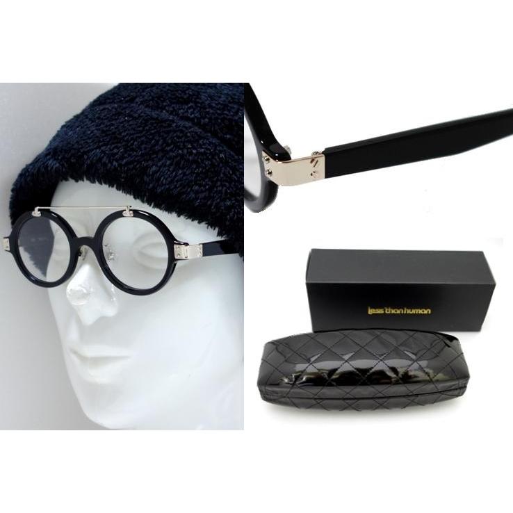 【LESS  THAN  HUMAN】 レスザンヒューマン　メガネフレーム　CIA　5188　ブラック・ゴールド | Less than human | 02