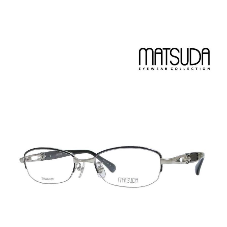MATSUDA】 マツダ メガネフレーム AFFIRMATION I シルバー/ブラック