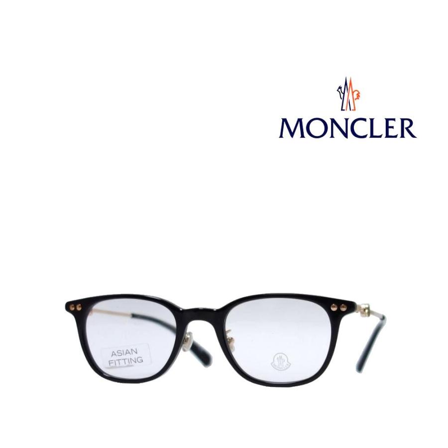 MONCLER】 モンクレール メガネフレーム ML5141D/V 001 ブラック 国内 