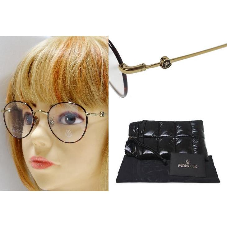 MONCLER】 モンクレール メガネフレーム ML5140D/V 052 ハバナ