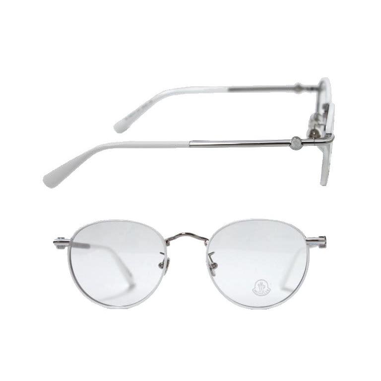 MONCLER】 モンクレール メガネフレーム ML5204H/V 021 ホワイト MONCLER】 モンクレール メガネフレーム ML5204H/V 021 ホワイト
