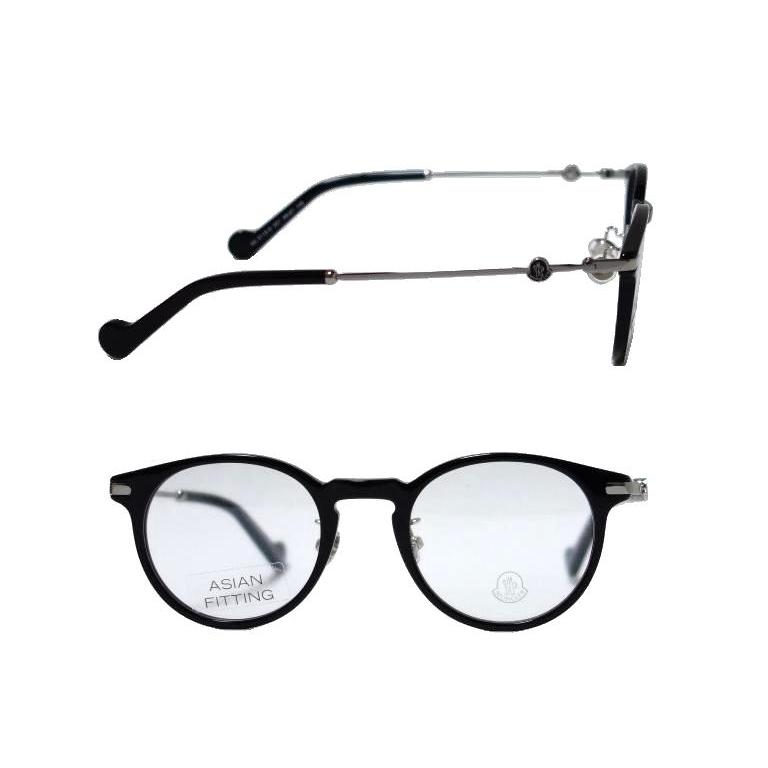 MONCLER】 モンクレール メガネフレーム ML5115D/V 001 ブラック