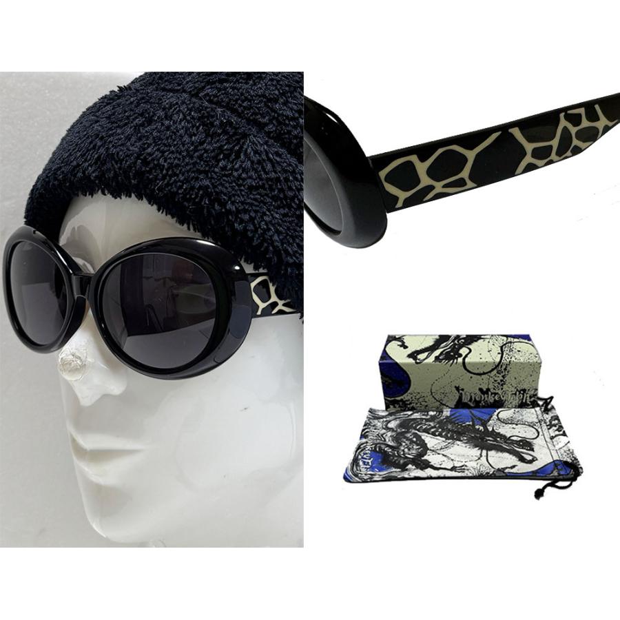 【Monkey Flip】　モンキーフリップ　サングラス　HIGE × MonkeyFlip　C1　ブラック |  | 02