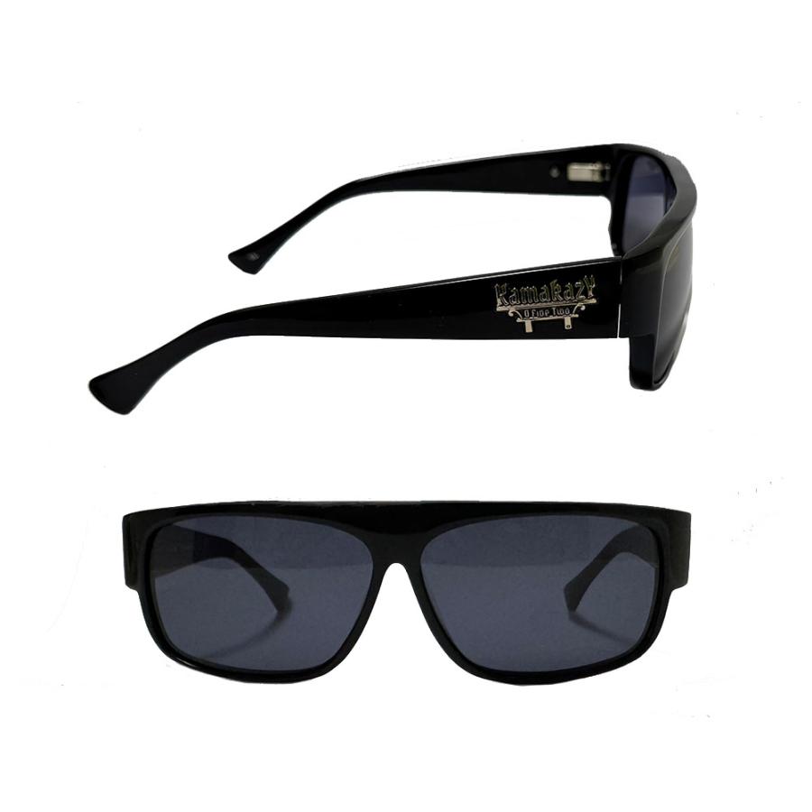 【Monkey Flip】　モンキーフリップ　サングラス　G.CUE × MonkeyFlip　1L　ブラック |  | 01