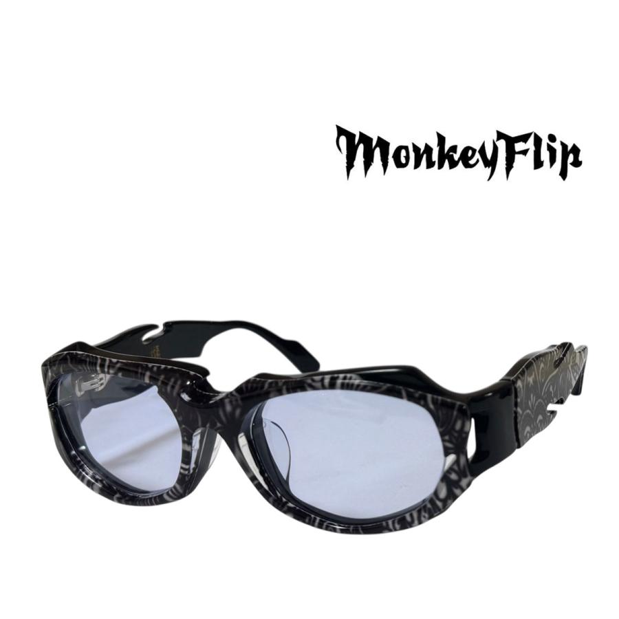 【Monkey Flip】　モンキーフリップ　サングラス　妙義　みょうぎ　SP　ブラック柄　人気のライトカラー | 