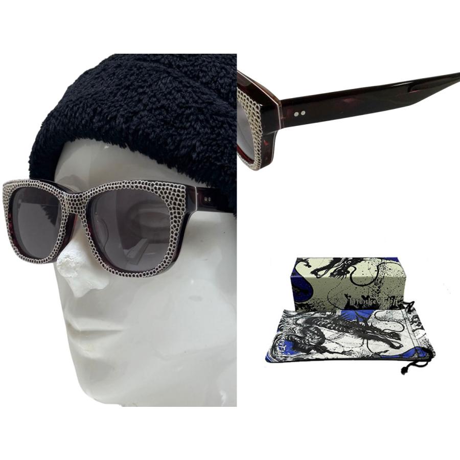 【Monkey Flip】　モンキーフリップ　サングラス　DR　どろ　C5F　鬼　蛇柄　 |  | 02