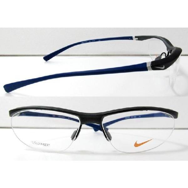 【NIKE VISION】 ナイキ  メガネフレーム　ボルテックス　7070/2　 078　マットマットダークグレー　超軽量   国内正規品 | NIKE | 01