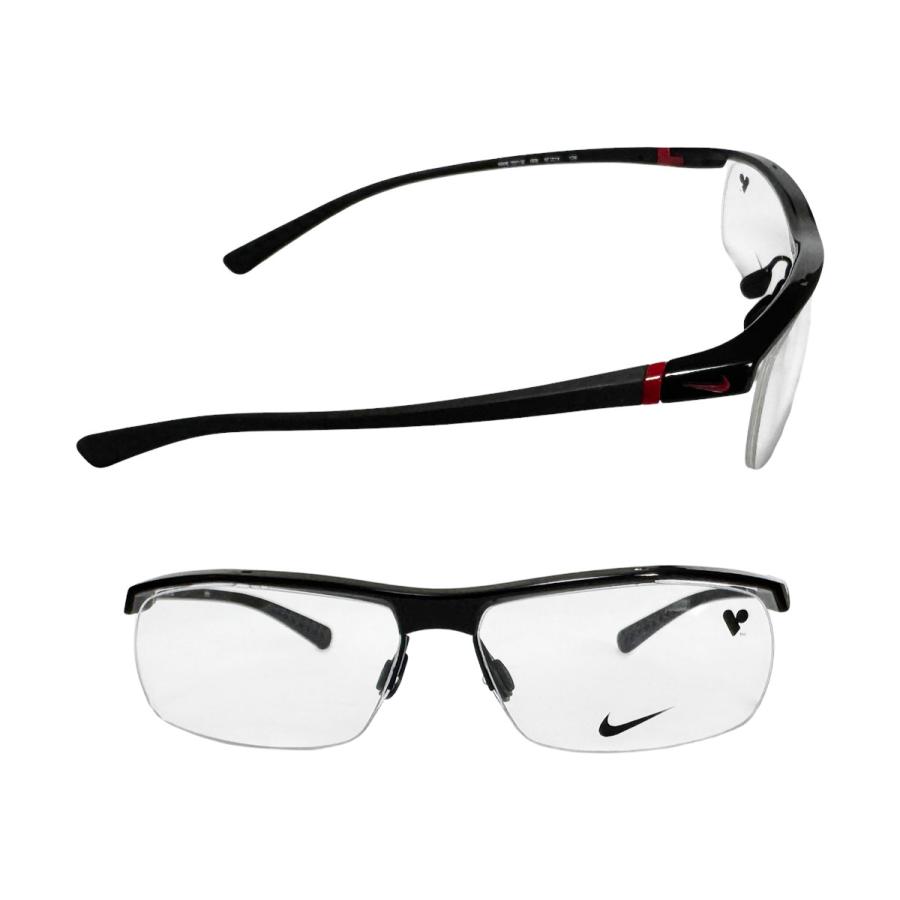 【NIKE VISION】 ナイキ  メガネフレーム   ボルテックス　7071/2　002　ブラック　超軽量　国内正規品 | NIKE | 01