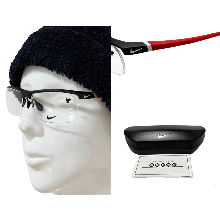 【NIKE VISION】 ナイキ　メガネフレーム　ボルテックス　7071/2　011　マットブラック　超軽量　国内正規品　 | NIKE | 02