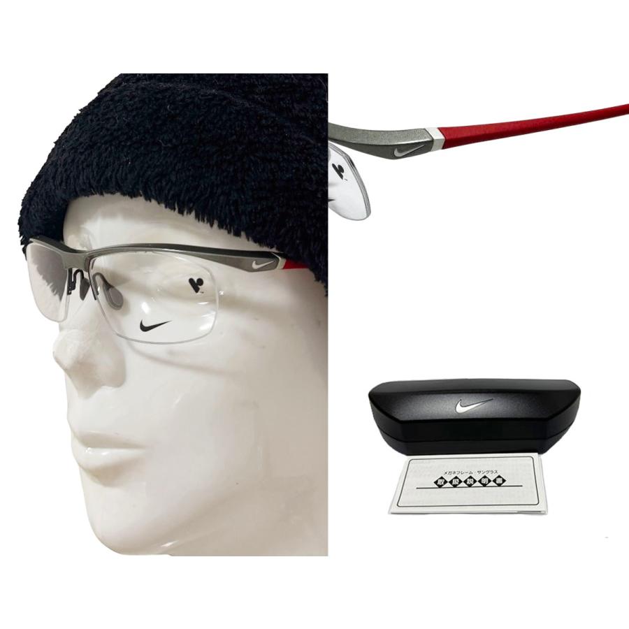 【NIKE VISION】 ナイキ　メガネフレーム  ボルテックス　7070/3　024　ステルス　超軽量　国内正規品　　 | NIKE | 02